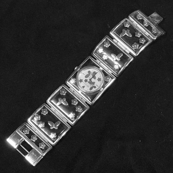 Brighton Gainesville Butterflies Bracelet Lucite Watch main image 6